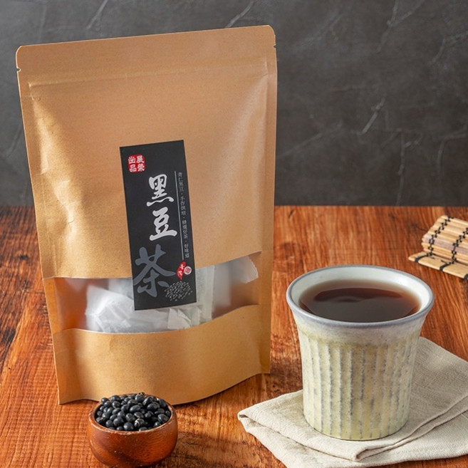 展榮商號 黑豆茶 無咖啡因茶包 青仁黑豆水, 1個, 台灣黑豆茶-20入, 15g, 20個裝