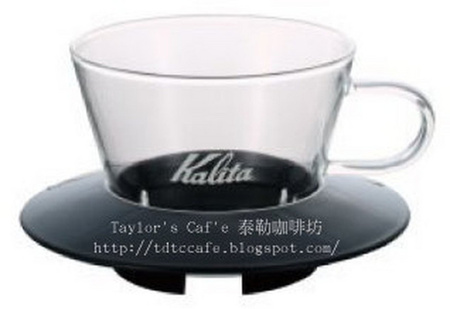 【TDTC 咖啡館】KALITA 185 圓形玻璃濾杯 / 濾器 - 2-4人份, 1個