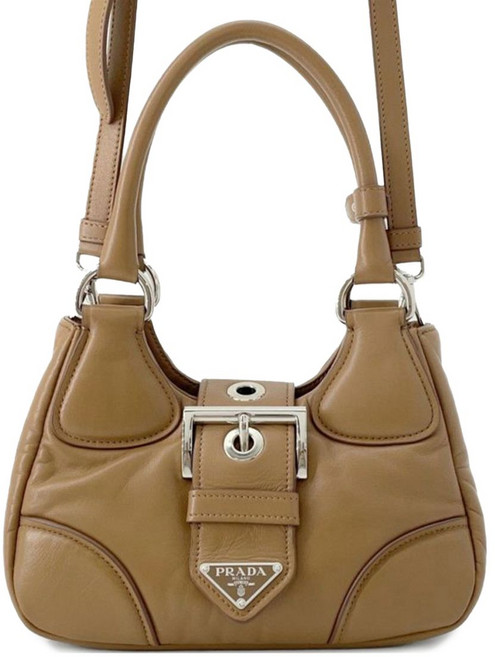 프라다 중고 2013-2025 나파 소프트 패딩 리에디션 2002 문 사첼 백