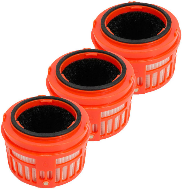 適用 Xiaomi 小米 小米吸塵器 B208 超輕量無線吸塵器 HEPA濾網 濾芯, 3個, 濾心