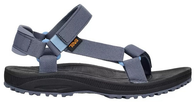 Teva 女織帶運動涼鞋, 灰,6