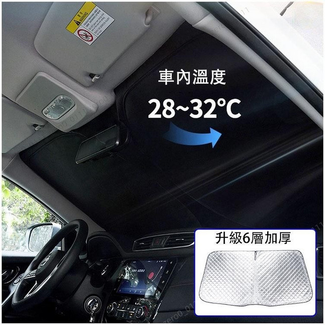 維尼好物 升級六層加厚 豐田 CROSS RAV4 ALTIS SIENTA CARY 專車專用 隔熱 遮陽板, 1個, 14-18年ALTIS 11代11.5代