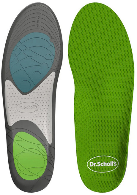 Dr. Scholl's 爽健 健力加厚吸震運動鞋墊 - 運動吸震、舒適支撐、透氣乾爽
