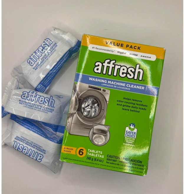 Affresh Whirlpool 洗衣機槽清潔劑 6包入, 40g, 6個