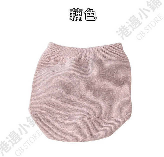 半掌隱形襪 純色淺口棉襪 防滑半截襪