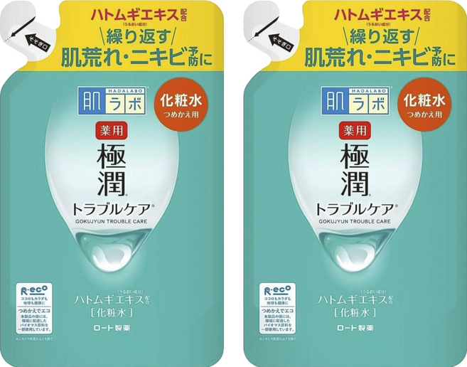 極潤保養爽膚水補充裝, 2個, 170ml