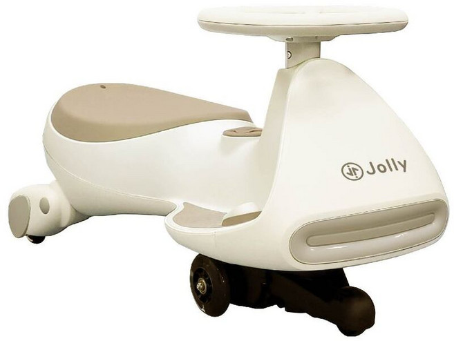 Jolly TK300 電動音樂扭扭車 搖擺轉動, 奶茶, 1個