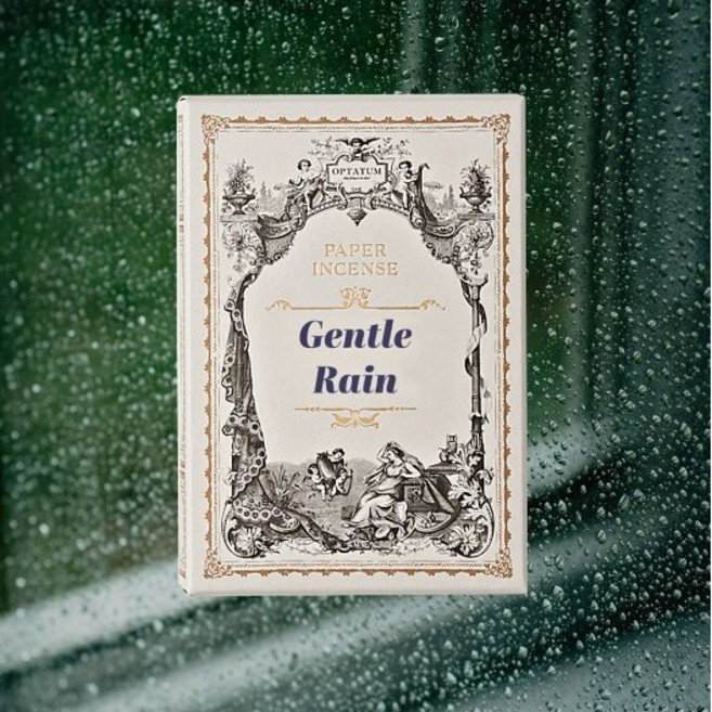 OPTATUM 紙香 香氛紙 Woody & Peach, 1個, Gentle Rain, Gentle Rain, 48g