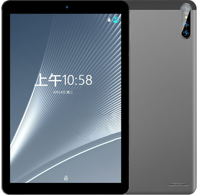 平板 王牌至尊 Plus 4G LTE平板電腦 安卓10.0, 10.1吋十核心8G/64G灰-天堂,標配