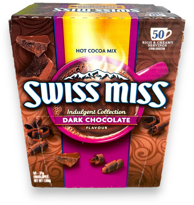 Swiss Miss 即溶可可粉 香醇巧克力, 31g, 1套, 50個裝
