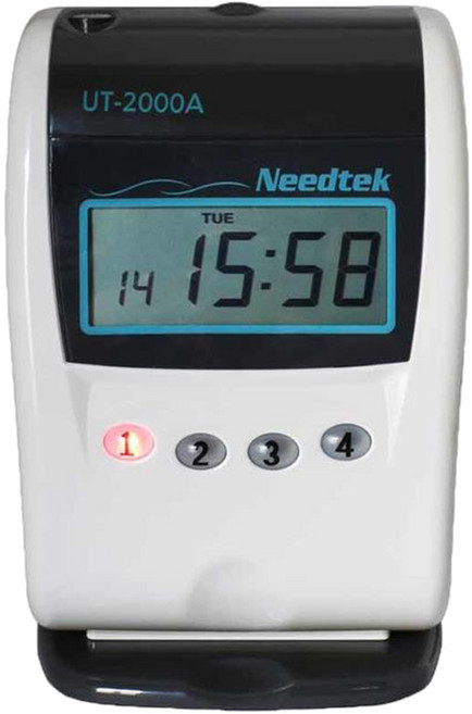 Needtek UT-2000A 四欄位單色微電腦打卡鐘 (另有UT-1000A/UT-3000), 1個