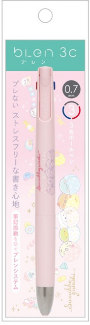 【莫莫日貨】zebra 斑馬 BLen 3C 防震 三色原子筆 角落小夥伴限定款 PR07005, 1個