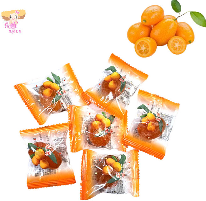 小麻吉家家愛 宜蘭蜜金棗 蜜餞果乾, 400g, 1個