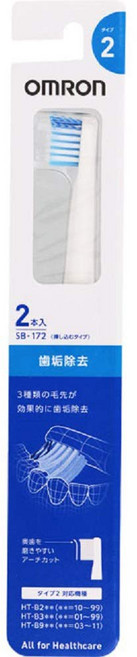 OMRON 歐姆龍 音波電動牙刷替換刷頭 SB-172, 1個