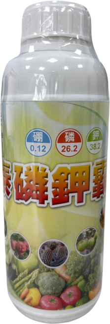 【 泰霖生技】泰磷鉀霸 1L 液態高磷鉀肥 促進花芽分化 提早開花 減少落花落果 增加果實甜度 酵素海藻添加, 1件