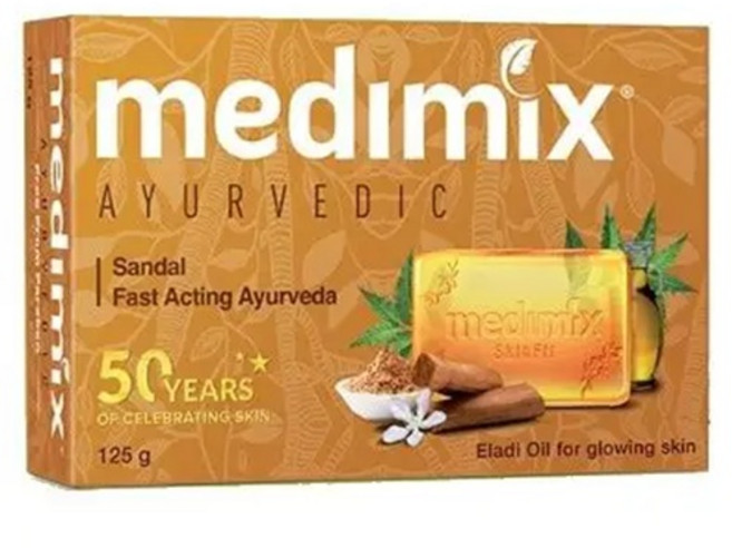 MEDIMIX 皇室藥草浴美肌皂 印度皂 飯店指定 草本精華 保濕美肌, 125g, 1個