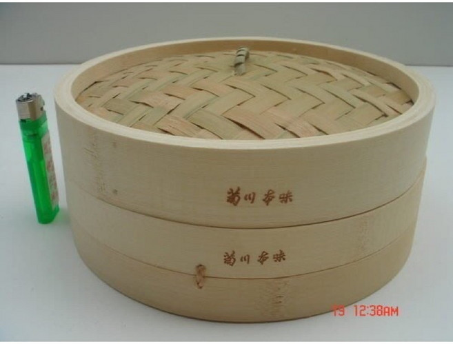 菊川本味 7吋竹蒸籠, 1個, 一層