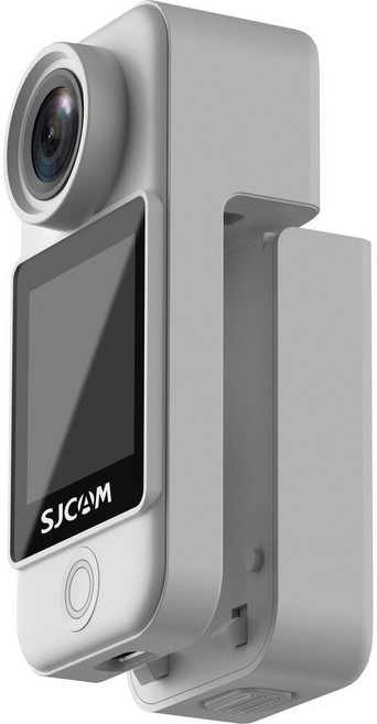 SJCAM C300 4K WIFI 雙螢幕 微型攝影機, 1個, 口袋版-白色