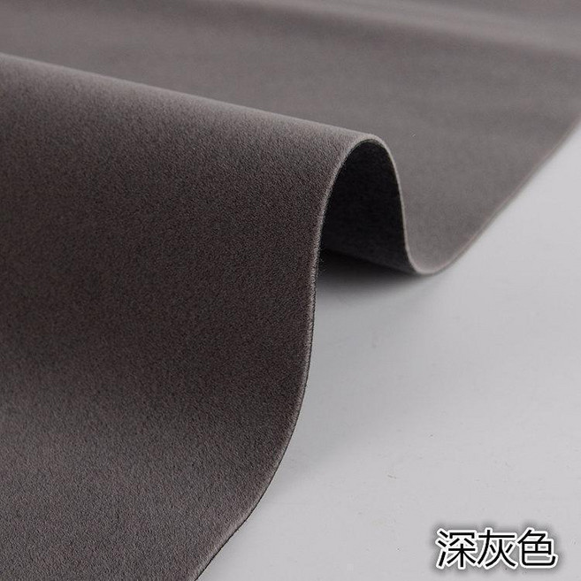 背膠自粘絨布, 深灰新款裝飾絨,自粘20釐米×30釐米, 1個