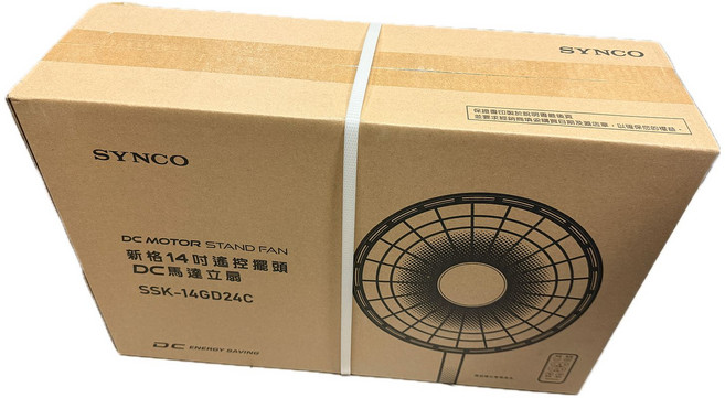 SYNCO DC直流馬達立扇 SSK-14GD24C