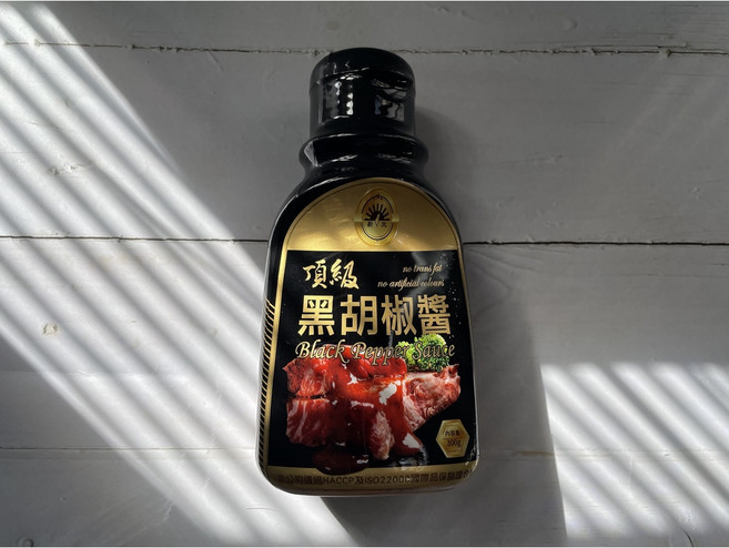 陳家糧舍 頂級黑胡椒醬 蘑菇醬, 1個