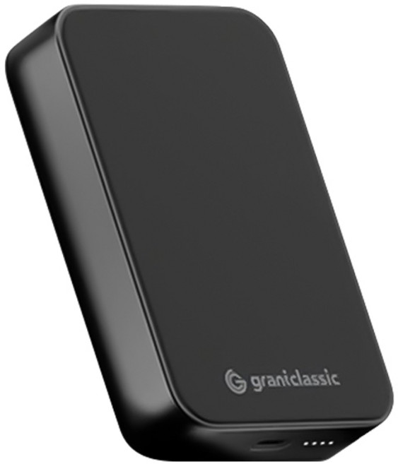 穩如鈦山 防爆 MagSafe 磁吸 Qi2 20W PD 無線快充行動電源, 固態行動電源10000mAh-黑, 黑, 固態行動電源10000mAh-黑
