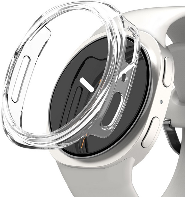 Araree 透明保護殼 適用於 Samsung Galaxy Watch 8/9 (40/44mm), 1個, 40mm, 透明