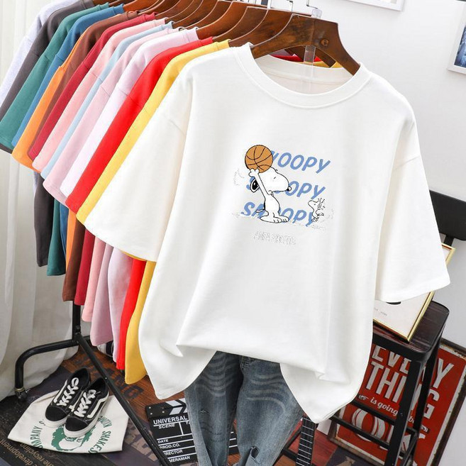 ANTA SPORTS Snoopy 聯名 短袖T恤