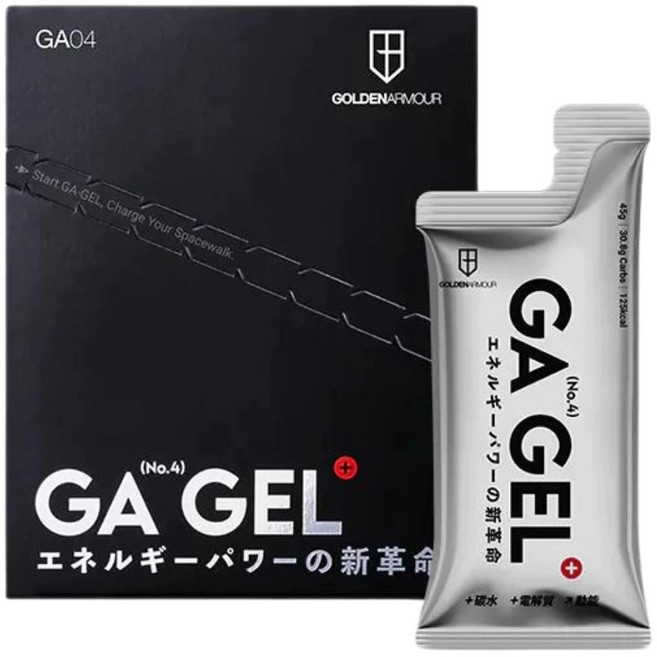 GA黃金甲 GA GEL 4號太空能量膠 盒裝10包入, 1個