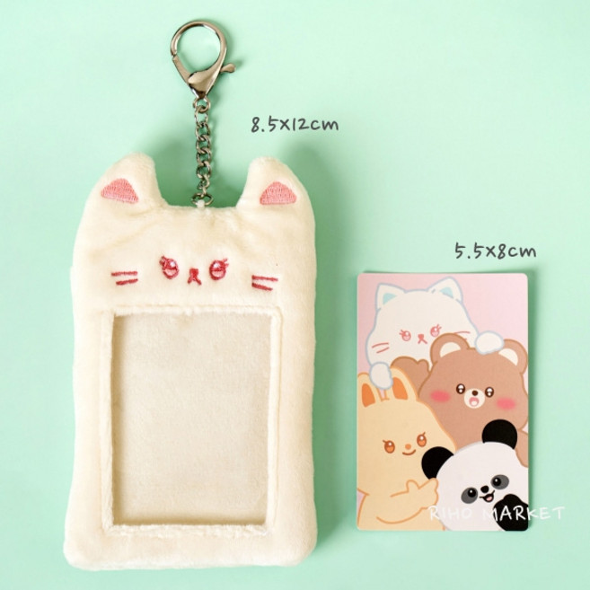 韓國大創Daiso 性格MBTI動物娃娃 絨毛伸縮 識別證卡套 吊飾鑰匙圈 可愛ins風