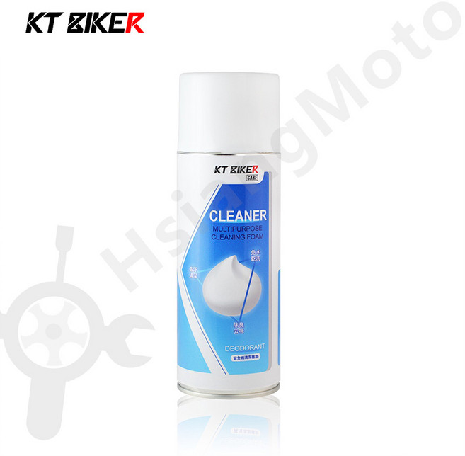 KT BIKER 安全帽清潔慕斯 萬用清潔劑, 1個, 安全帽清潔慕斯一入, 450ml