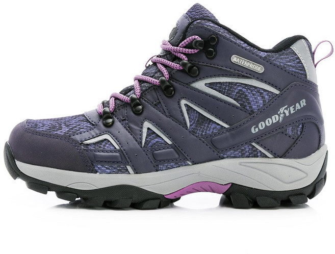 GOODYEAR固特異登山者W3女動態防水戶外鞋 GAWO52527
