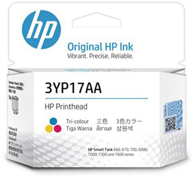 HP 3YP17AA 彩色原廠噴頭列印頭更換套件 適用 Smark Tank 725 755 795, 1個