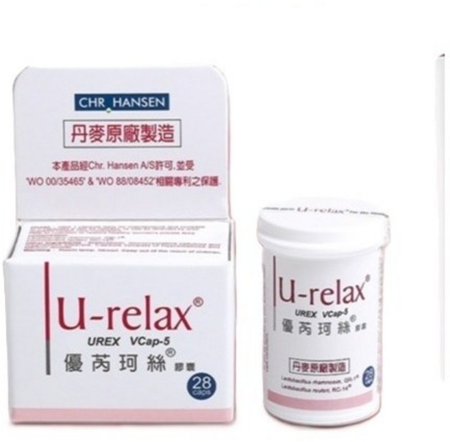U-relax 優芮珂絲UREX VCap-5 V6 女性私密處護理膠囊 28顆, 90g, 1件