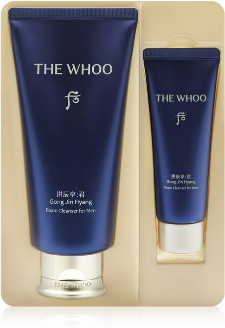 더후 공진향 군자양 남성 폼클렌징 기획세트 180ml+40ml, 1개, 180ml