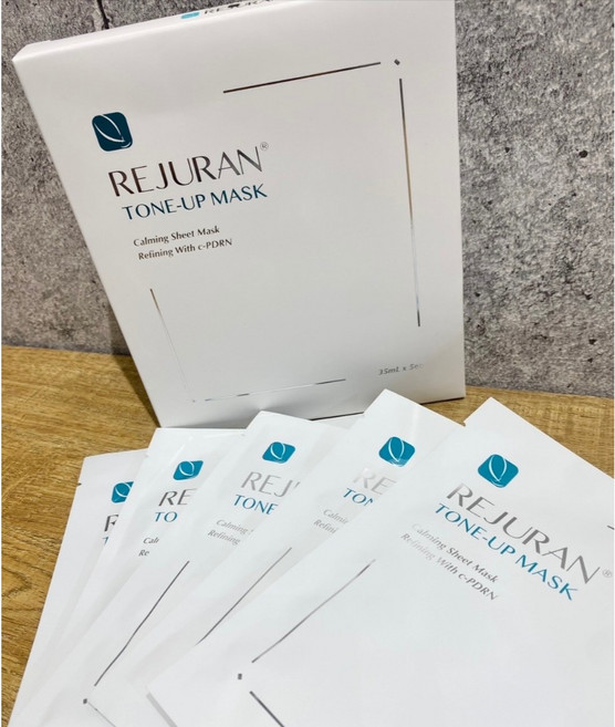REJURAN 提亮面膜, 1個, 一盒/5片