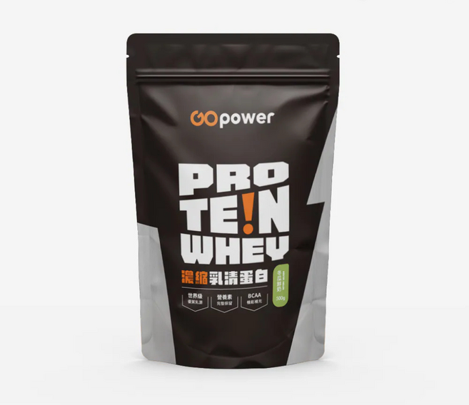 GOPower 果果能量 濃縮乳清蛋白飲 冬瓜鮮奶 口味 運動後快速補充能量 修復肌肉組織 低熱量無負擔, 500g, 1個