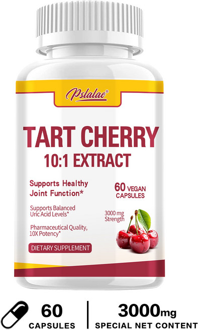 Pslalae Tart Cherry 10:1 Extract 膠囊, 60組