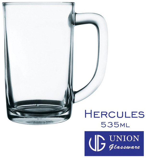 UNION Hercules 535ml 有柄啤酒杯, 1個