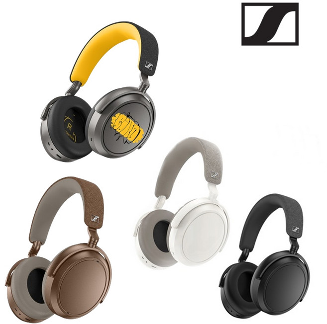 Sennheiser耳罩式耳機 舒適佩戴 高解析音質, 黑色, MOMENTUM 4 Wireless