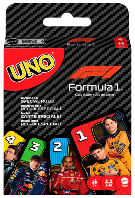 <孩子王桌遊> 正版桌遊 UNO F1賽車 繁中版, 1個