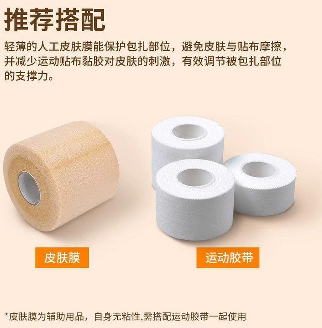 白貼布運動膠布 3.8cm, 打腳組合3.8cm3卷 送皮膚膜1剪刀1, 1個