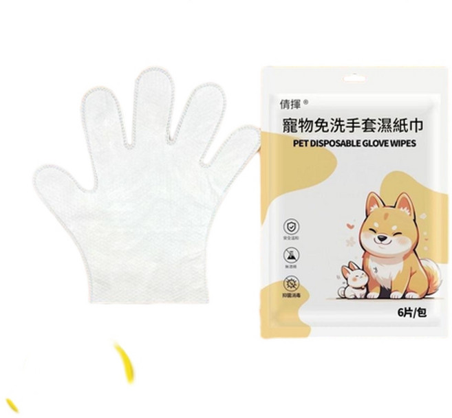 情揮 寵物清潔濕紙巾 喵咪狗狗專用 擦淚痕除臭免洗, 290g, 1個