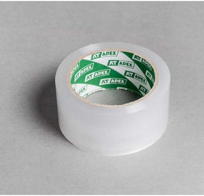 AT APEX 高黏款透明膠帶 封箱膠帶 OPP透明膠帶 文具膠帶 48mm, 1個, AT綠標-高黏款透明膠帶(48mm)單捲