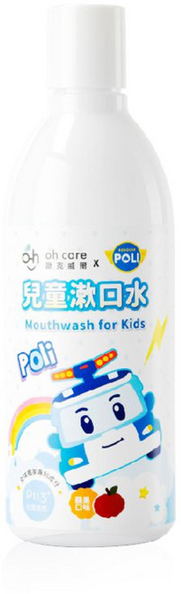 oh care 歐克威爾 兒童漱口水 防蛀修護漱口水 Rody 碰碰狐 瑪莎與熊 4137, 1個