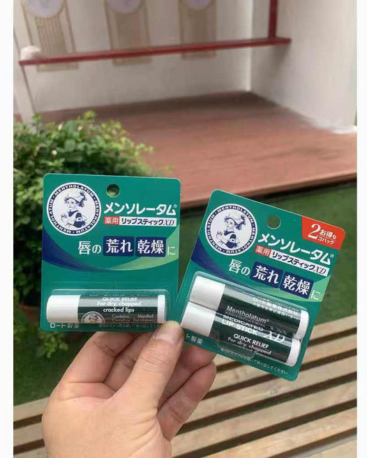 曼秀雷敦 薬用リップスティックXD 薄荷潤脣膏 保濕滋潤, 1個, 4g, 薄荷