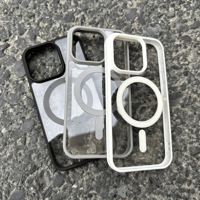 超薄不發黃透明磁吸手機殼 適用 iPhone