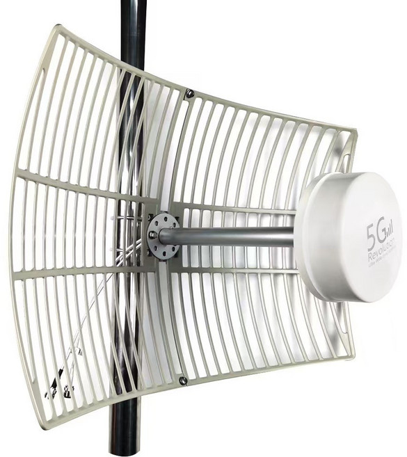 5G 柵格天線 - 4G/5G 路由器訊號增強天線 - 600-6000MHz 高增益 2*30dbi, 1個, SDP-0660VH-24