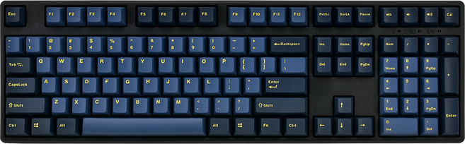 Mistel X-VIII BTv2 釉藍 (Gateron G-pro 熱插拔) 機械鍵盤 US配列, 青軸