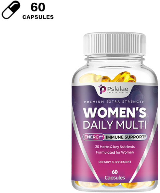 Pslalae 女性日常綜合維生素 能量免疫支持, 60組